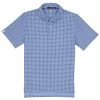 Polo Ralph Lauren RLX Ralph Lauren Printed Lightweight Airflow Blue Lagoon Mens Golf Polo -Golf Clubs Sales Store 21579 BLULAGONCOURS e613f17d 8eac 459e bc3d 00530c03afa9