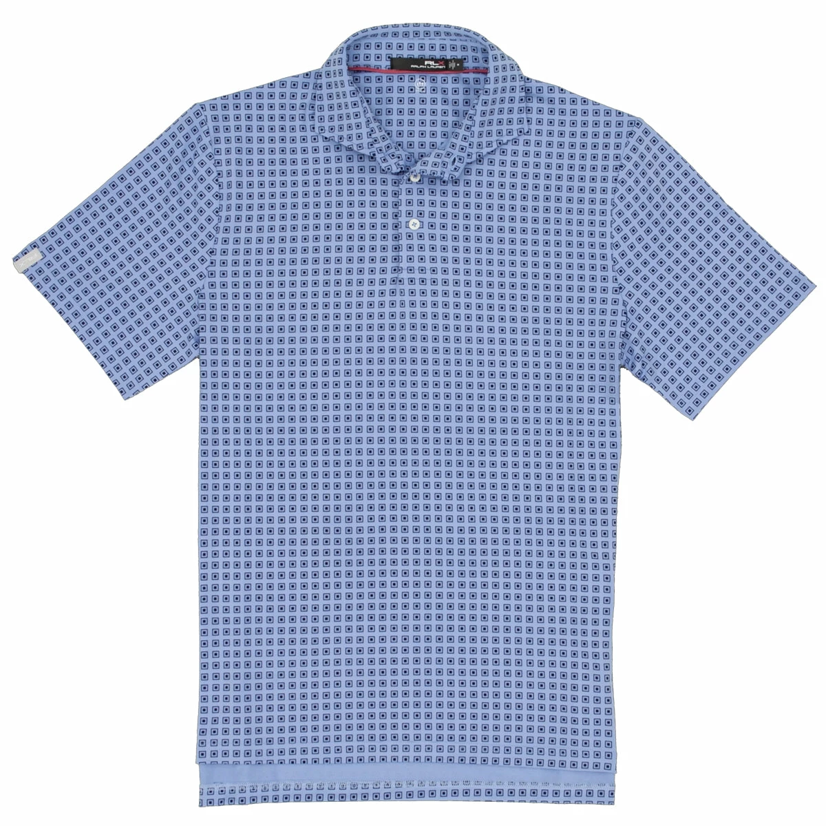 Polo Ralph Lauren RLX Ralph Lauren Printed Lightweight Airflow Blue Lagoon Mens Golf Polo 3 Polo Ralph Lauren RLX Ralph Lauren Printed Lightweight Airflow Blue Lagoon Mens Golf Polo