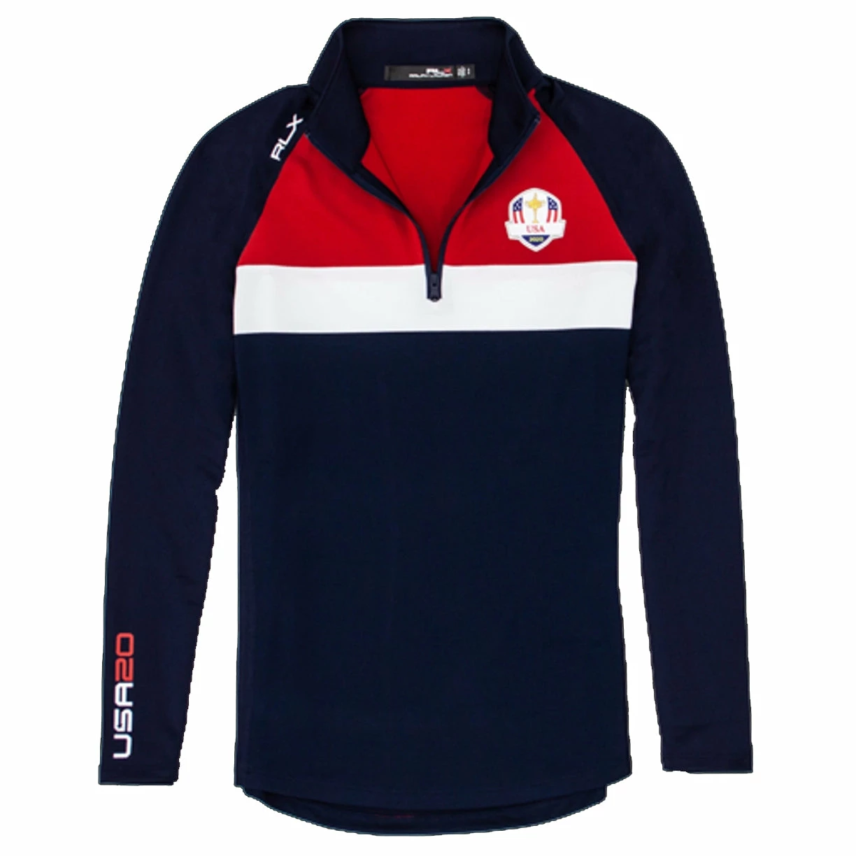 Polo Ralph Lauren RLX Ralph Lauren Ryder Cup Air Tech Pique Womens Golf 1/4 Zip 3 Polo Ralph Lauren RLX Ralph Lauren Ryder Cup Air Tech Pique Womens Golf 1/4 Zip