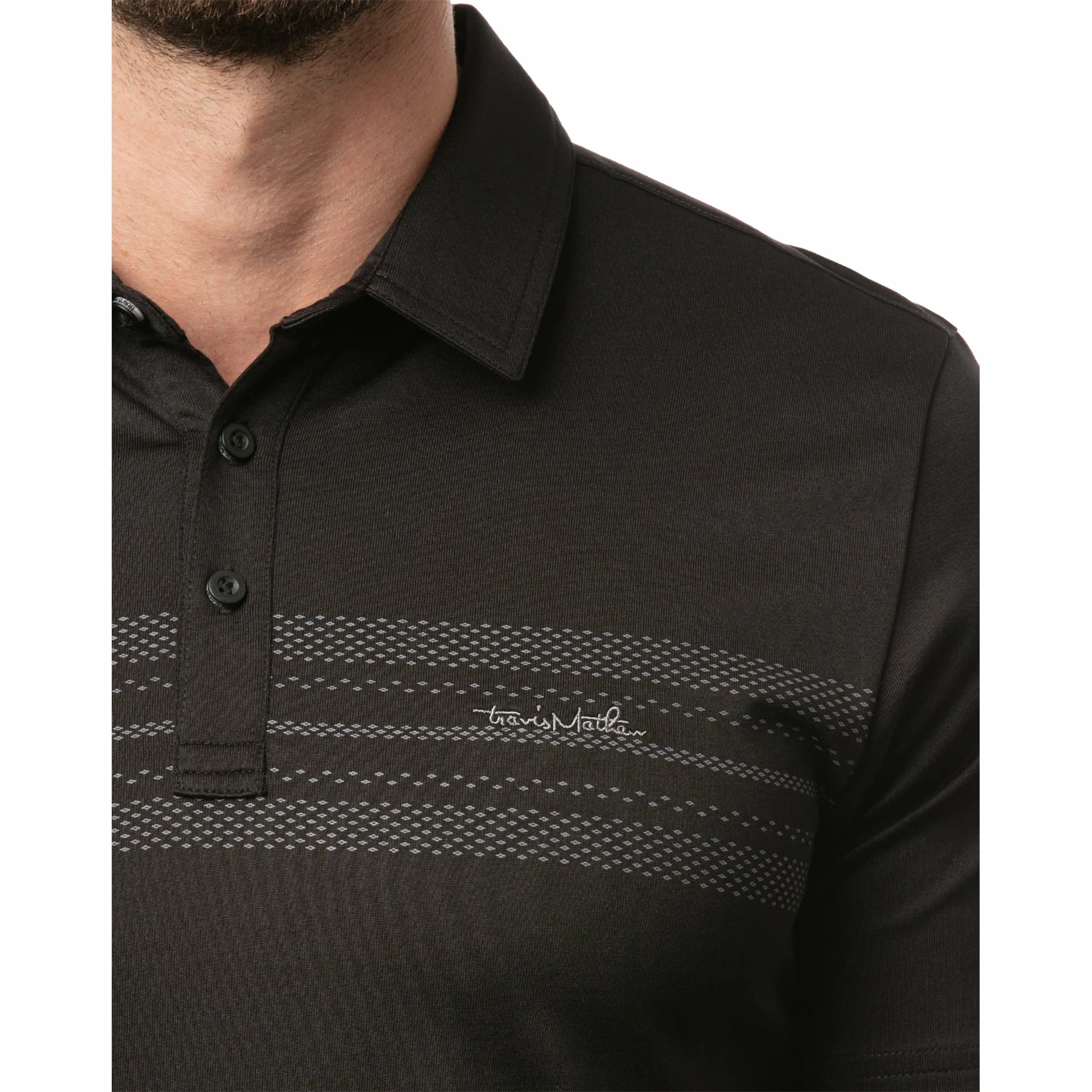 TravisMathew Face The Music Mens Golf Polo 5 TravisMathew Face The Music Mens Golf Polo - Image 3