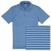 Polo Ralph Lauren RLX Ralph Lauren Yarn Dye Featherweight Airflow Bastille Blue Mens Golf Polo -Golf Clubs Sales Store 21960 BASTILBLMULTI 33f6f189 85a5 40f9 b0dc b561859b74f7
