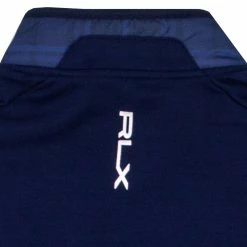 Polo Ralph Lauren RLX Ralph Lauren Printed CoolWool French Navy Mens Golf Jacket 7 Polo Ralph Lauren RLX Ralph Lauren Printed CoolWool French Navy Mens Golf Jacket -Golf Clubs Sales Store 22384 FNYPRNTWOVN 2