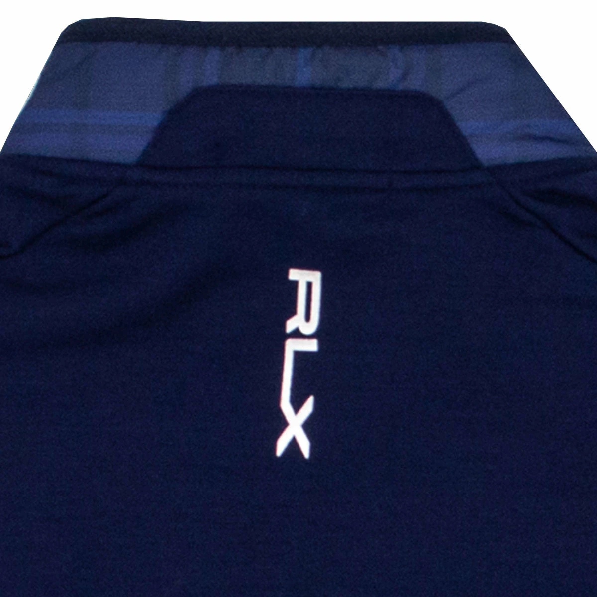 Polo Ralph Lauren RLX Ralph Lauren Printed CoolWool French Navy Mens Golf Jacket 5 Polo Ralph Lauren RLX Ralph Lauren Printed CoolWool French Navy Mens Golf Jacket - Image 3