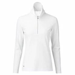 Daily Sports Floy Womens Golf 1/2 Zip -Golf Clubs Sales Store 22466 WHITE100