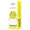 Callaway Supersoft Play Yellow Golf Balls - Sleeve -Golf Clubs Sales Store 22506