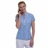 Fairway & Greene Kimmie Zip Mock Womens Golf Polo -Golf Clubs Sales Store 22530 PERSIAN 413fcf9d e98f 4e58 bb06 3f354e7f72f9