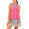 Lucky In Love Pretty In Ink Womens Golf Tank Top -Golf Clubs Sales Store 22876 SHOCKNGPNK645