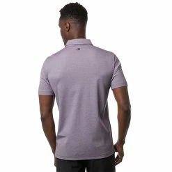TravisMathew Aboat Time Mens Golf Polo 7 TravisMathew Aboat Time Mens Golf Polo -Golf Clubs Sales Store 24460 HTHRGRAPE6HMG 2