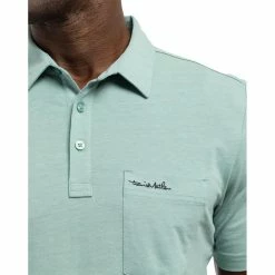 TravisMathew Off The Record Mens Golf Polo 7 TravisMathew Off The Record Mens Golf Polo -Golf Clubs Sales Store 24571 HTRBRGRN3HBG 2