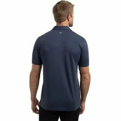 TravisMathew Perfect Conditions Mens Golf Polo -Golf Clubs Sales Store 24572 BLUENIGHT4BLN 2