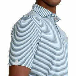 Polo Ralph Lauren RLX Ralph Lauren Featherweight Tri-Color Stripe Green Mens Golf Polo 7 Polo Ralph Lauren RLX Ralph Lauren Featherweight Tri-Color Stripe Green Mens Golf Polo -Golf Clubs Sales Store 24931 OUTBKGRNMULTI 2