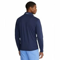 Polo Ralph Lauren Polo Golf Ralph Lauren Stretch Peached Jersey Navy Elite Blue Mens Golf 1/2 Zip -Golf Clubs Sales Store 25031 FNVYELITEBLU 2 bf328373 b817 4b7a 85eb 7f387e100a50