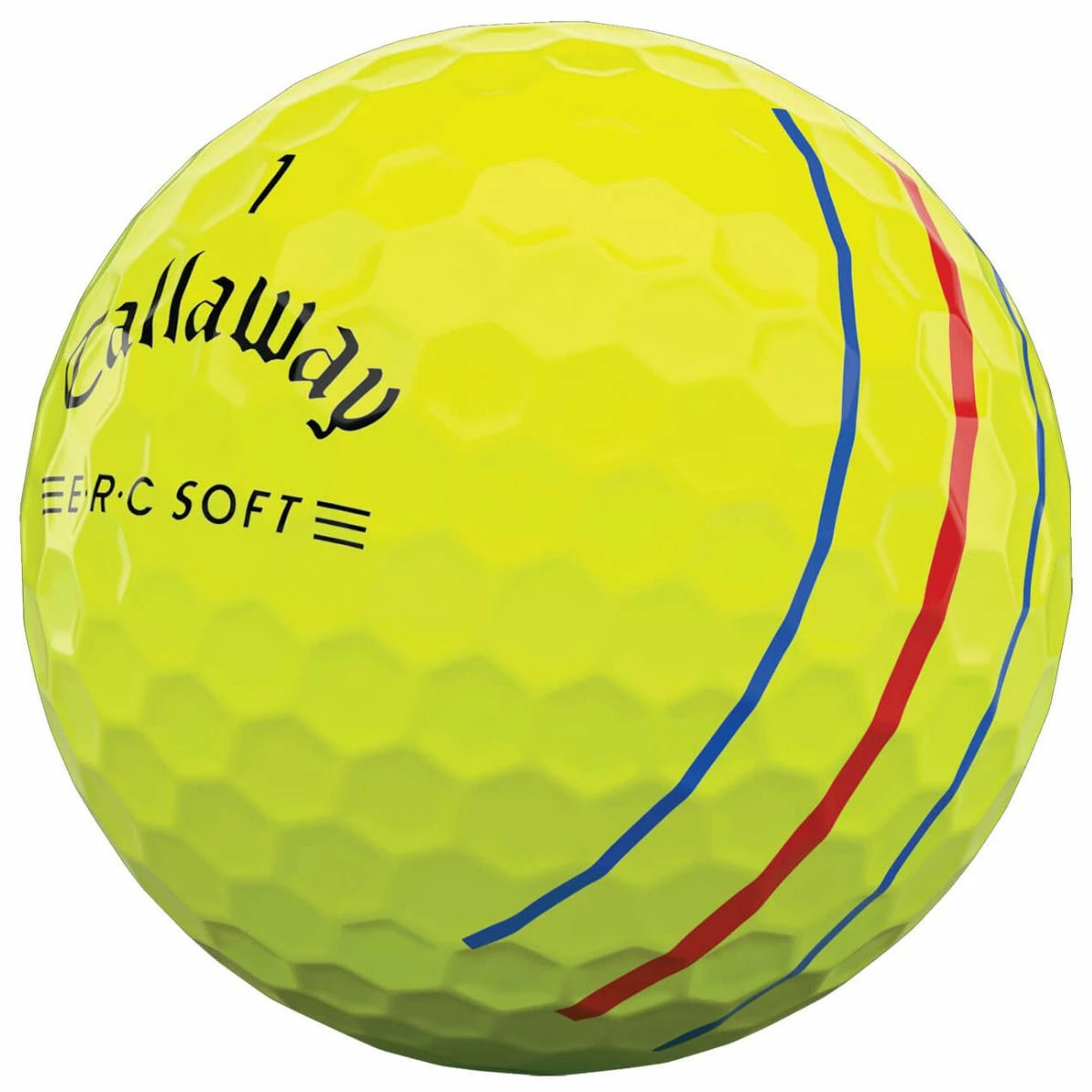 Callaway ERC Soft Triple Track Yellow Golf Balls - Dozen 4 Callaway ERC Soft Triple Track Yellow Golf Balls - Dozen - Image 2