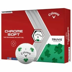 Callaway Chrome Soft Truvis Golf Balls - Dozen 9 Callaway Chrome Soft Truvis Golf Balls - Dozen -Golf Clubs Sales Store 25570 WHTSHAMROCK