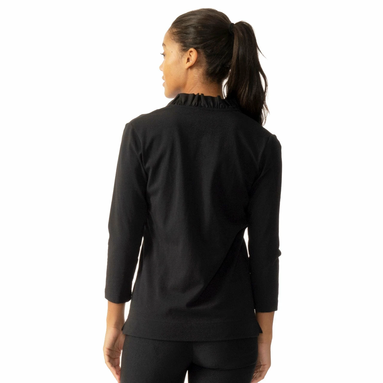 Daily Sports Patrice Womens 3/4 Sleeve Golf Polo 4 Daily Sports Patrice Womens 3/4 Sleeve Golf Polo - Image 2