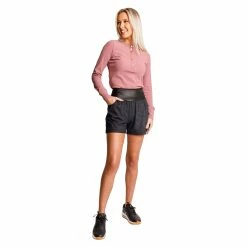 Calliope Lucky In Leather Snakeskin Womens Golf Shorts