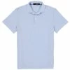 Polo Ralph Lauren RLX Ralph Lauren Tour Pique Elite Blue Mens Golf Polo -Golf Clubs Sales Store 26567 ELITEBLUE