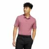 Adidas Golf Adidas Ultimate365 Heather Legacy Burgundy Mens Golf Polo -Golf Clubs Sales Store 26925 LEGACYBURGUNDY
