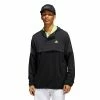 Adidas Golf Adidas Anorak Primeblue Mens Golf 1/2 Zip -Golf Clubs Sales Store 26941 BLACK