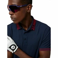 J.Lindeberg J. Lindeberg Austin Regular Fit Navy Mens Golf Polo -Golf Clubs Sales Store 30677 JLNAVY6855 2
