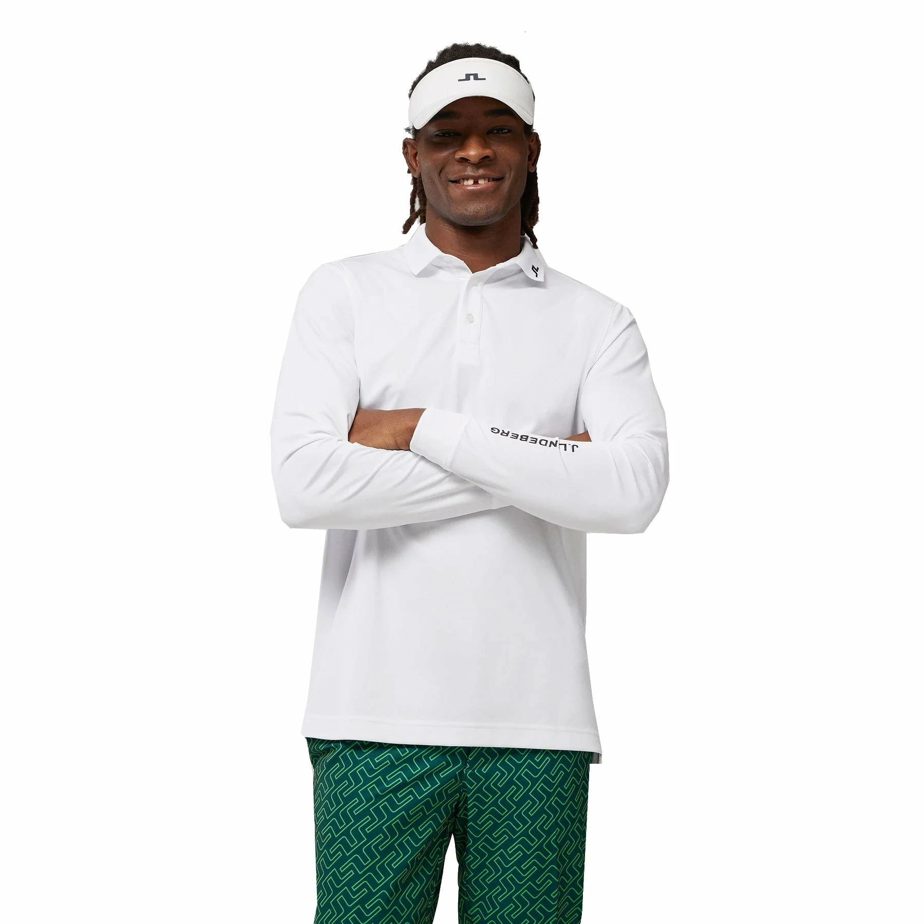 J.Lindeberg J. Lindeberg Tour Tech Mens Long Sleeve Golf Polo 8 J.Lindeberg J. Lindeberg Tour Tech Mens Long Sleeve Golf Polo - Image 6