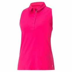 PUMA Golf Puma Mattr Peak Sleeveless Womens Golf Polo -Golf Clubs Sales Store 31109 ORCHIDSHAD05 ff588b65 574b 449a a65c 18d3d688bd80