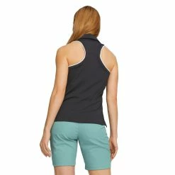 PUMA Golf Puma Mattr Peak Sleeveless Womens Golf Polo -Golf Clubs Sales Store 31109 PUMABLACK02 1 8bf48e21 9be0 4122 982b dbb9f8e13a57