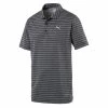 PUMA Golf Puma Rotation Stripe Mens Golf Polo -Golf Clubs Sales Store 578790 01BLACK bbb2dfe9 d44e 4e91 beba cb69689ae789