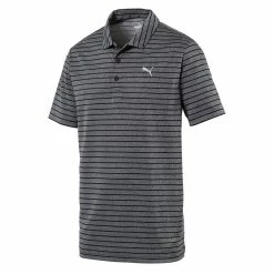 PUMA Golf Puma Rotation Stripe Mens Golf Polo