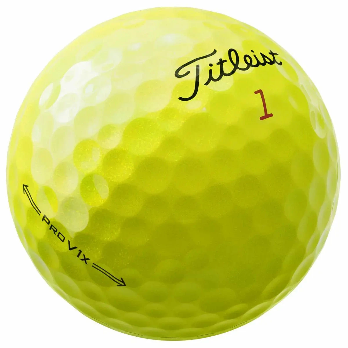 Titleist Pro V1x Yellow Golf Balls - Dozen 4 Titleist Pro V1x Yellow Golf Balls - Dozen - Image 2