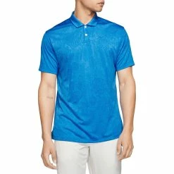 Nike Golf Nike Vapor Jacquard Mens Golf Polo -Golf Clubs Sales Store AV4176 406PHOTOBLUE