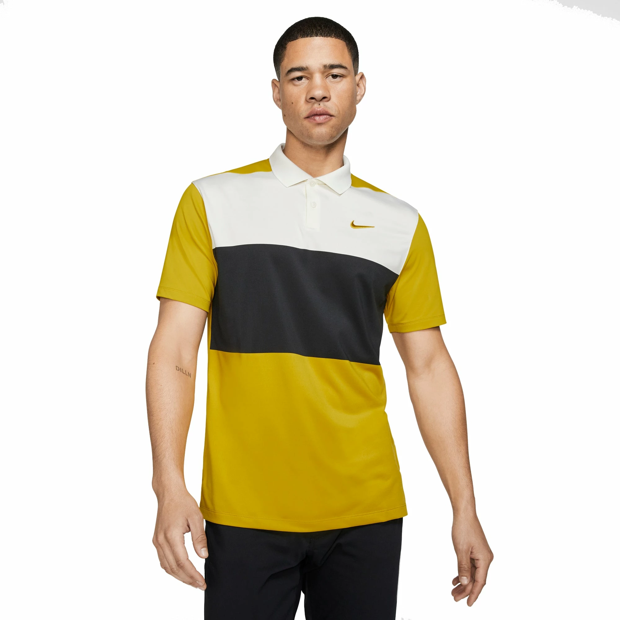 Nike Golf Nike Dri Fit Color Block Vapor Mens Golf Polo 4 Nike Golf Nike Dri Fit Color Block Vapor Mens Golf Polo - Image 2