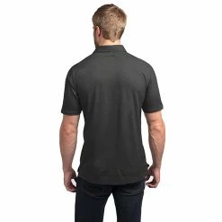 TravisMathew Classy Mens Golf Polo 27 TravisMathew Classy Mens Golf Polo -Golf Clubs Sales Store CLASSY HEATHERBLACK 2