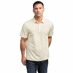 TravisMathew Classy Mens Golf Polo 44 TravisMathew Classy Mens Golf Polo -Golf Clubs Sales Store CLASSY HTHPALEBANANA