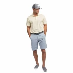 TravisMathew Classy Mens Golf Polo 47 TravisMathew Classy Mens Golf Polo -Golf Clubs Sales Store CLASSY HTHPALEBANANA 3