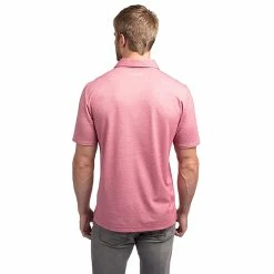 TravisMathew Classy Mens Golf Polo 42 TravisMathew Classy Mens Golf Polo -Golf Clubs Sales Store CLASSY HTHRCARDINAL 2