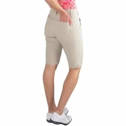Jofit Bermuda 12in Womens Golf Shorts -Golf Clubs Sales Store GB717 SAND 2