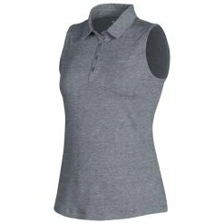 Under Armour Zinger 2.0 Heathered Womens Sleeveless Golf Polo 33 Under Armour Zinger 2.0 Heathered Womens Sleeveless Golf Polo -Golf Clubs Sales Store UW0468 9171PITCHGREY