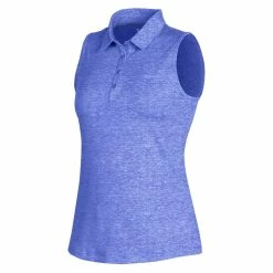 Under Armour Zinger 2.0 Heathered Womens Sleeveless Golf Polo 22 Under Armour Zinger 2.0 Heathered Womens Sleeveless Golf Polo -Golf Clubs Sales Store UW0468 EMOTIONBL132T