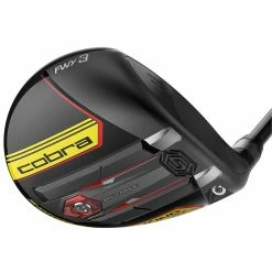New And Used Cobra King SpeedZone Black/Yellow Fairway Wood Golf Clubs -Golf Clubs Sales Store cobra king speedzone black yellow fairway wood 4